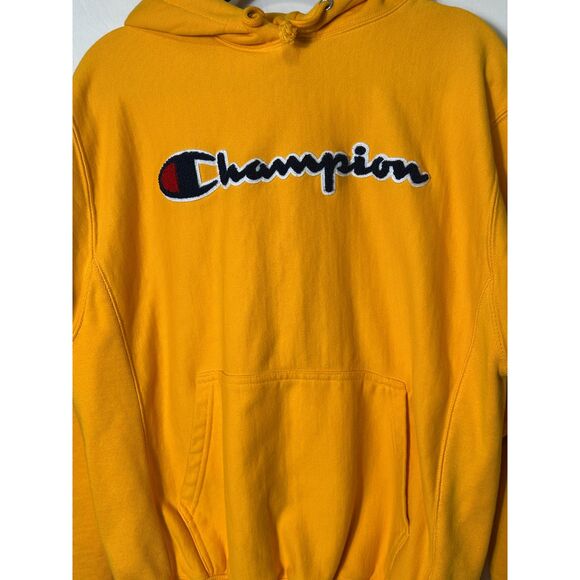 Champion Men's Reverse Weave Embroidered Logo Hoodie Size M - Picture 2 of 5